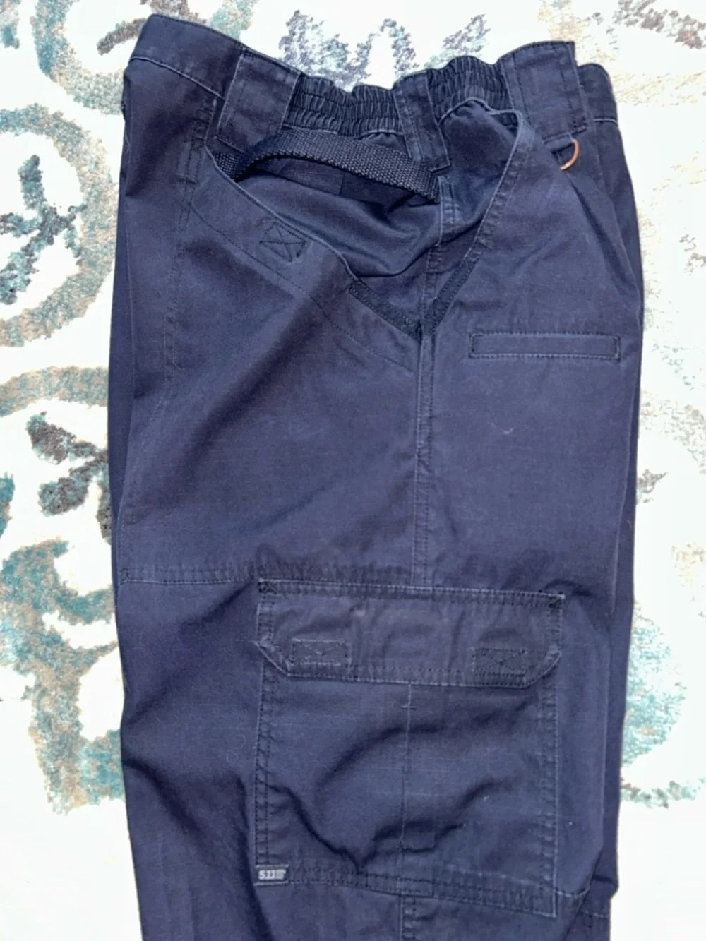 5.11 Tactical Dark Navy Cargo Pants - Picture 3 of 7